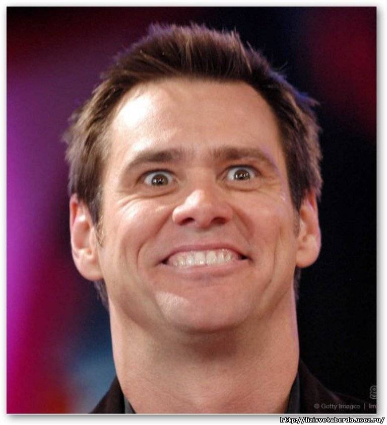 Jim Carrey face